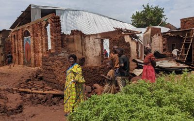 DEVASTATING RAINS IN RUGOMBO: A UNITED METHODIST CHURCH DESTROYED, HUNDREDS OF FAMILIES AFFECTED.