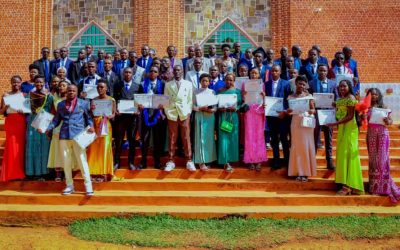 THE FIRST GRADUATION CEREMONY AT LYCÉE TECHNIQUE SABINE NDORICIMPA
